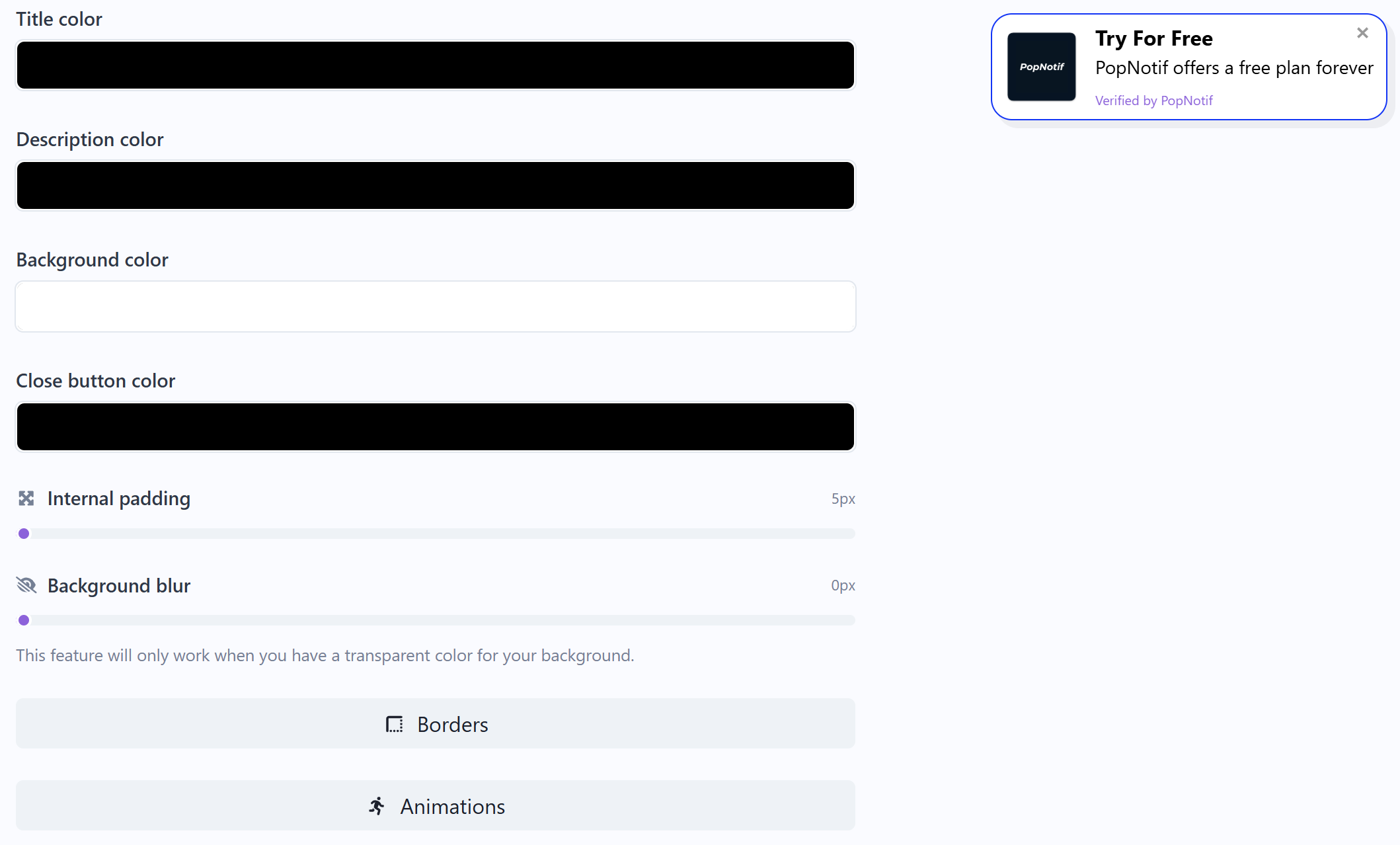 Custom Styles Editor